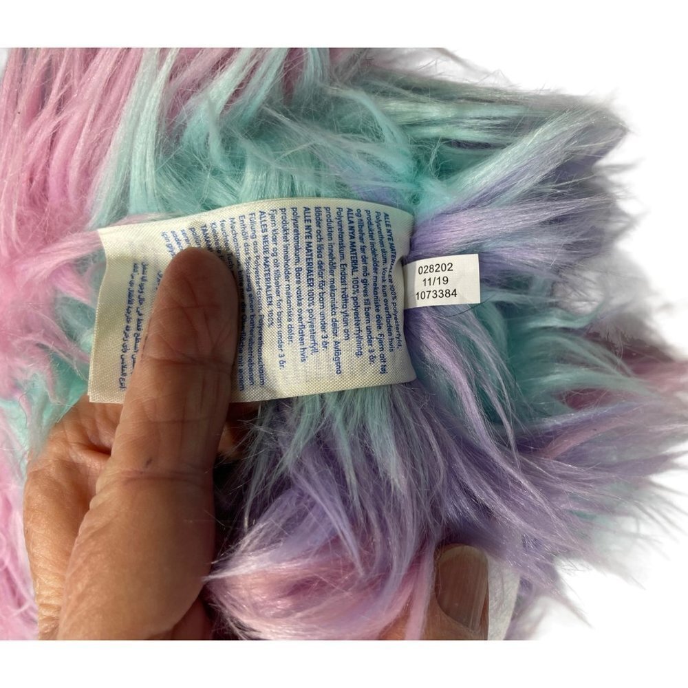 BUILD-A-BEAR Pastel Fuzzy Bunny 12" Plush Stuffed Animal Collectible Easter‎ EUC - Picture 15 of 15